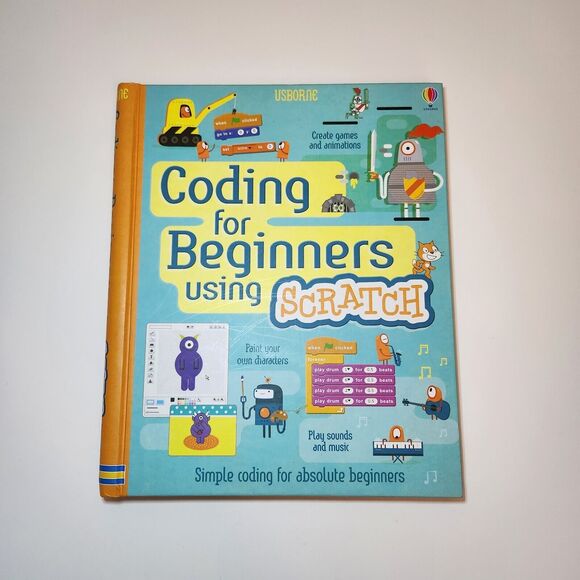 Usborne Set of 3 Computers and Coding Books Homeschooling STEM Education Scratch - Picture 7 of 8